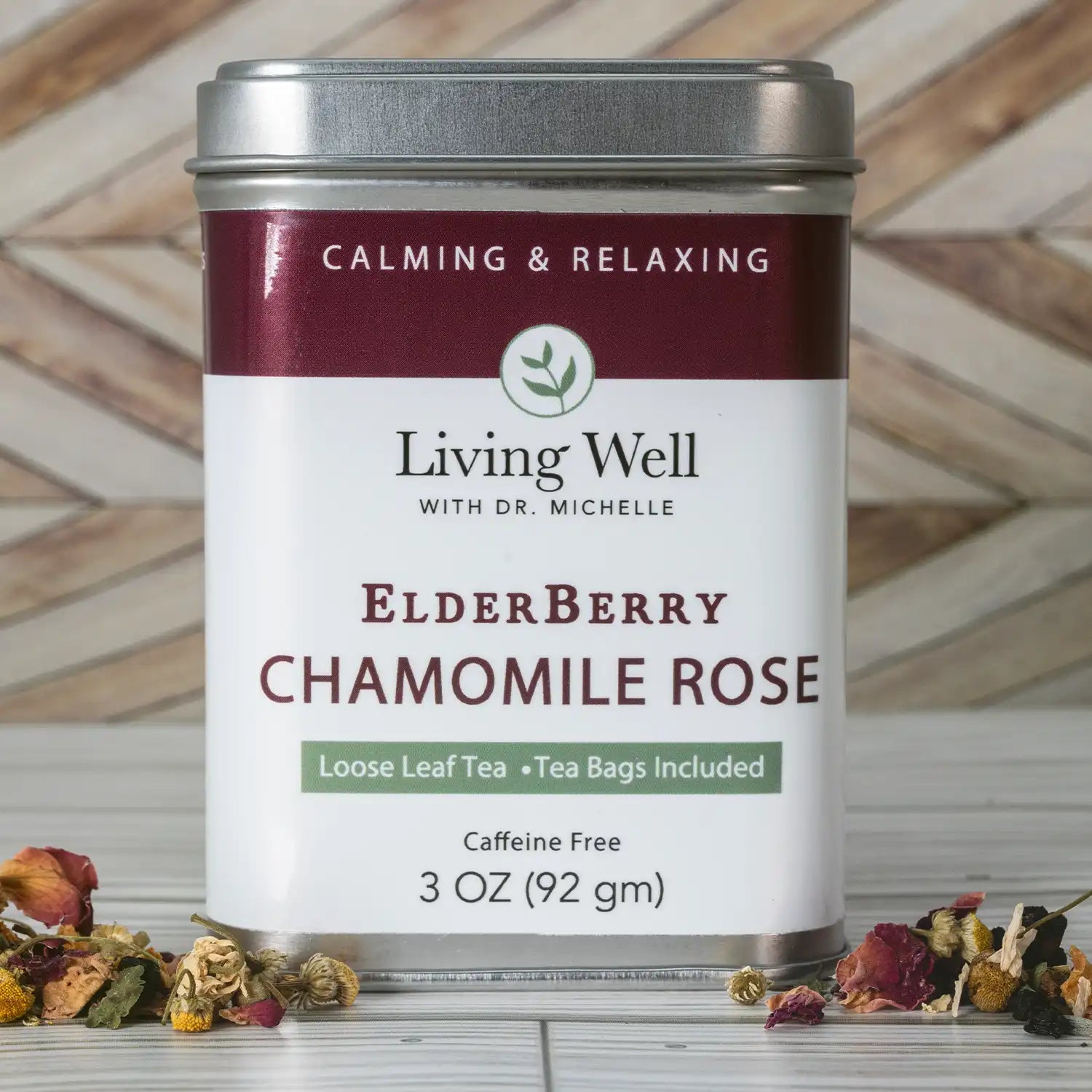 Elderberry Chamomile Rose Tea - Living well with Dr. Michelle