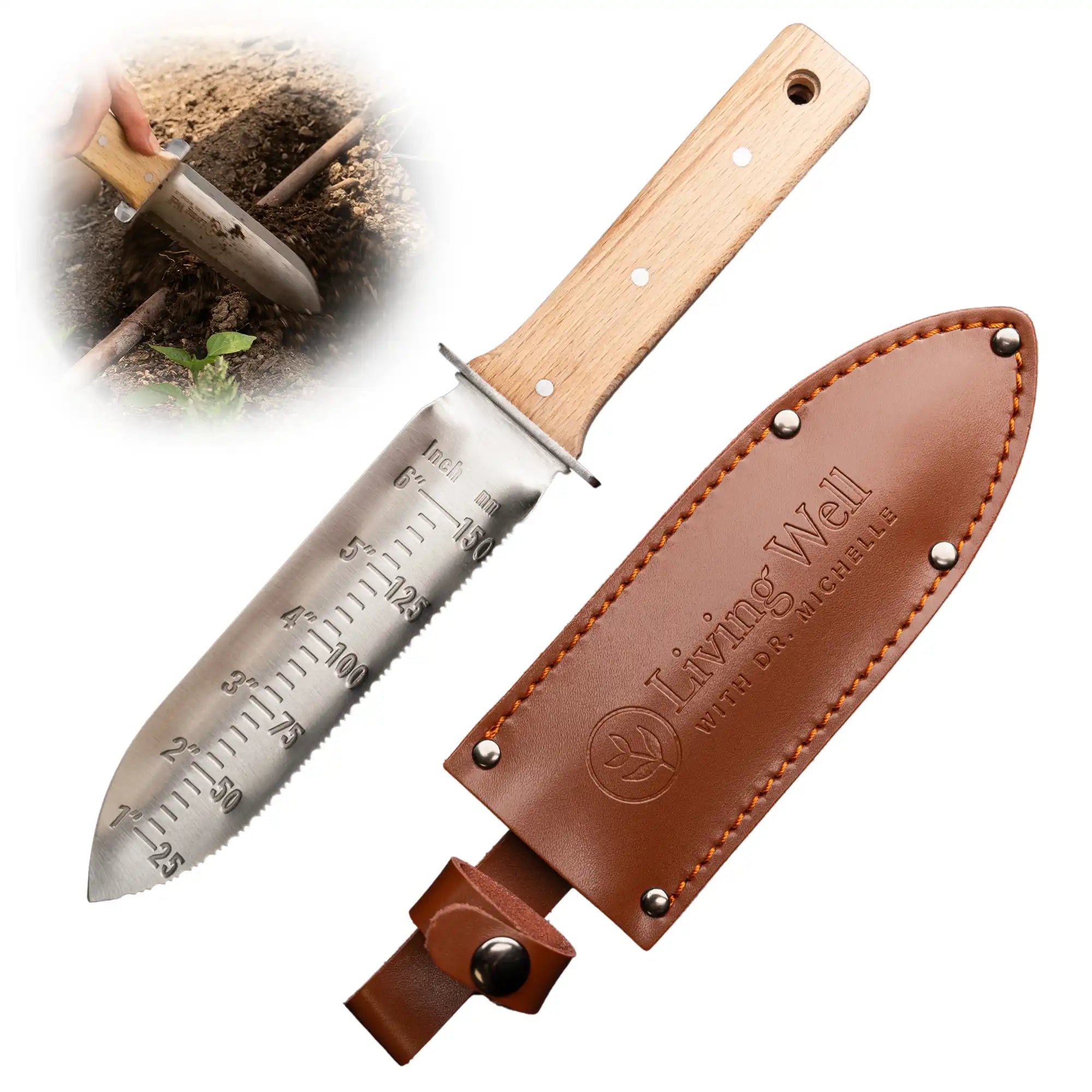 Hori Hori Gardening Knife - Living well with Dr. Michelle Jorgensen Hori Hori Gardening Knife - Living well with Dr. Michelle Jorgensen
