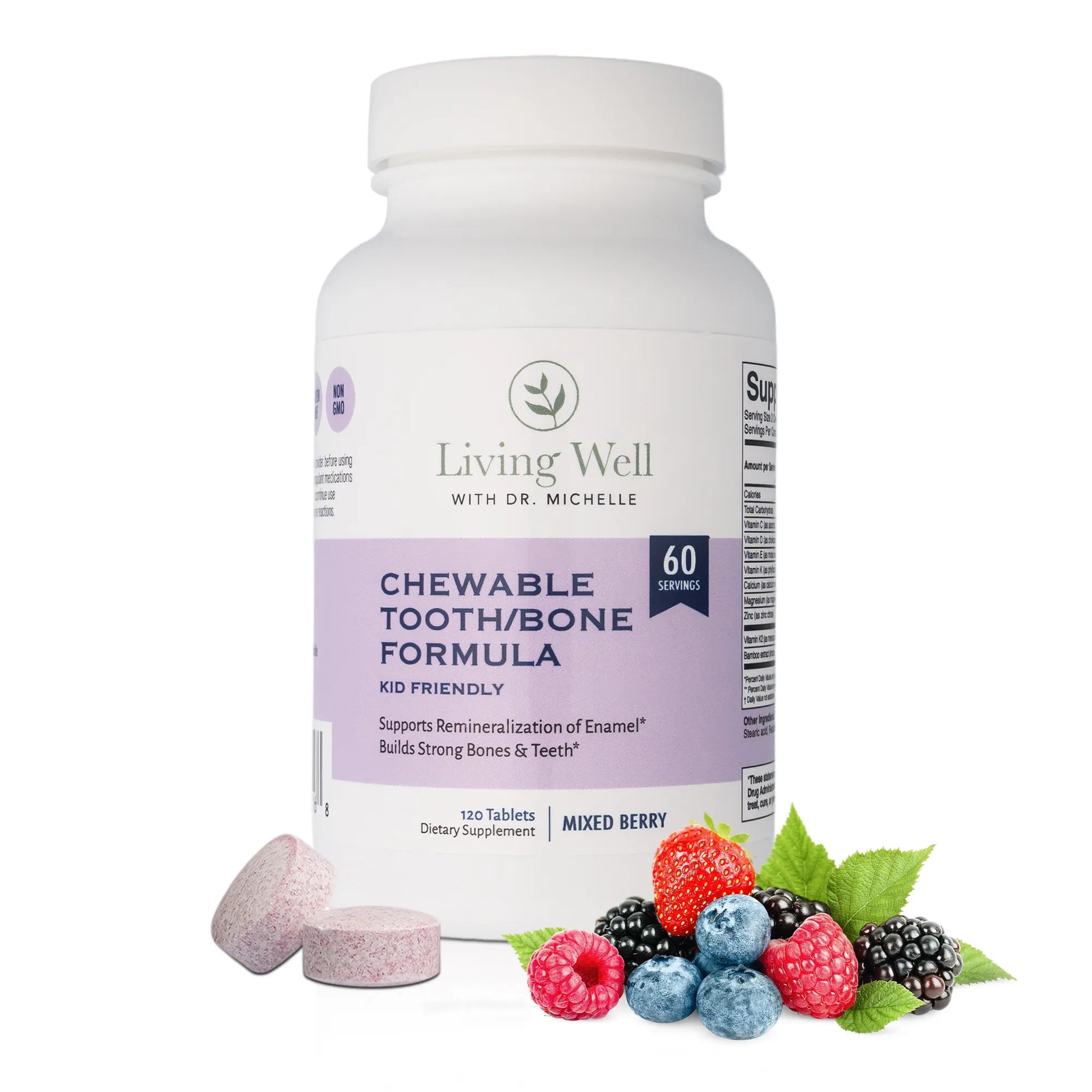 Chewable Tooth/Bone Formula - Kids Friendly