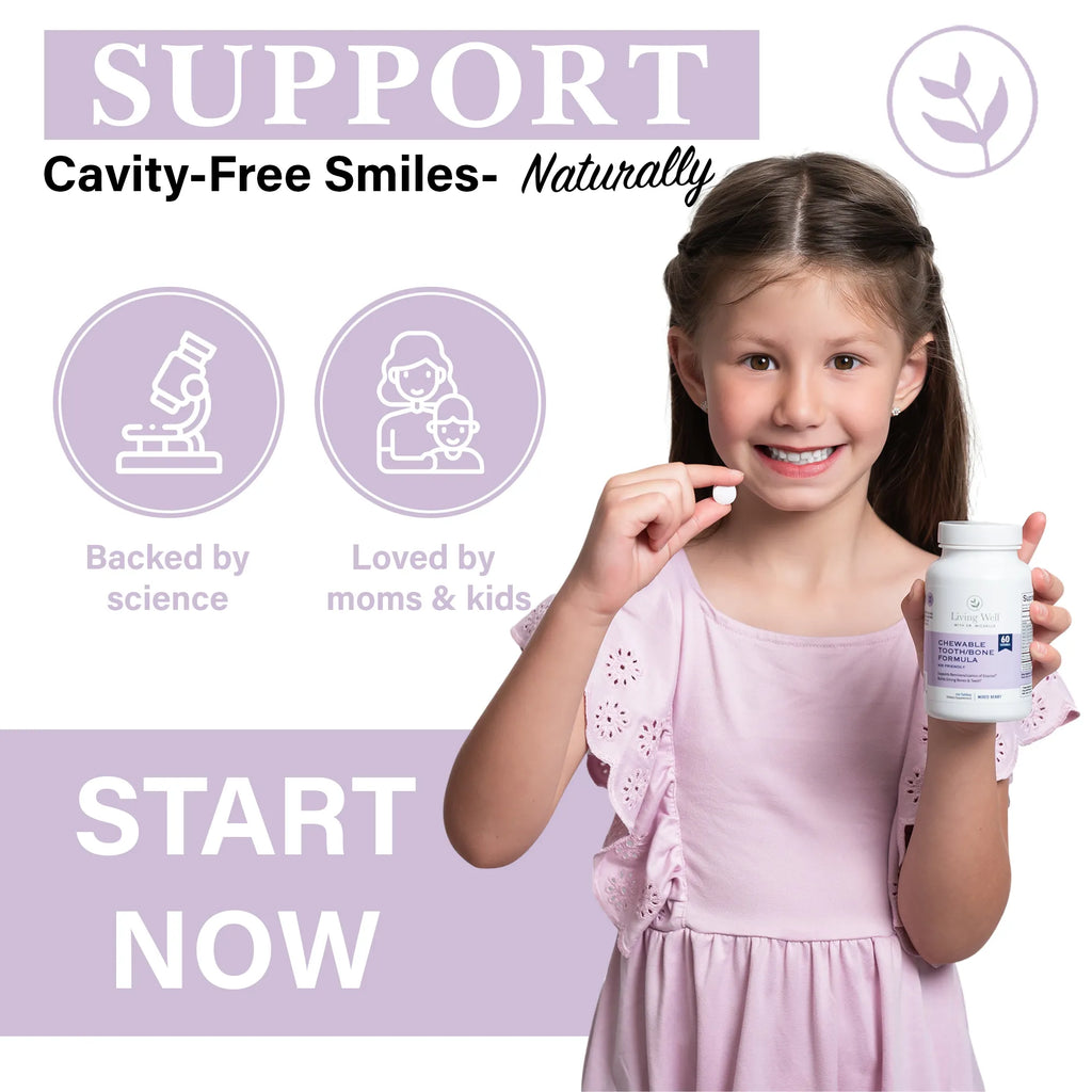 Chewable Tooth/Bone Formula - Kids Friendly