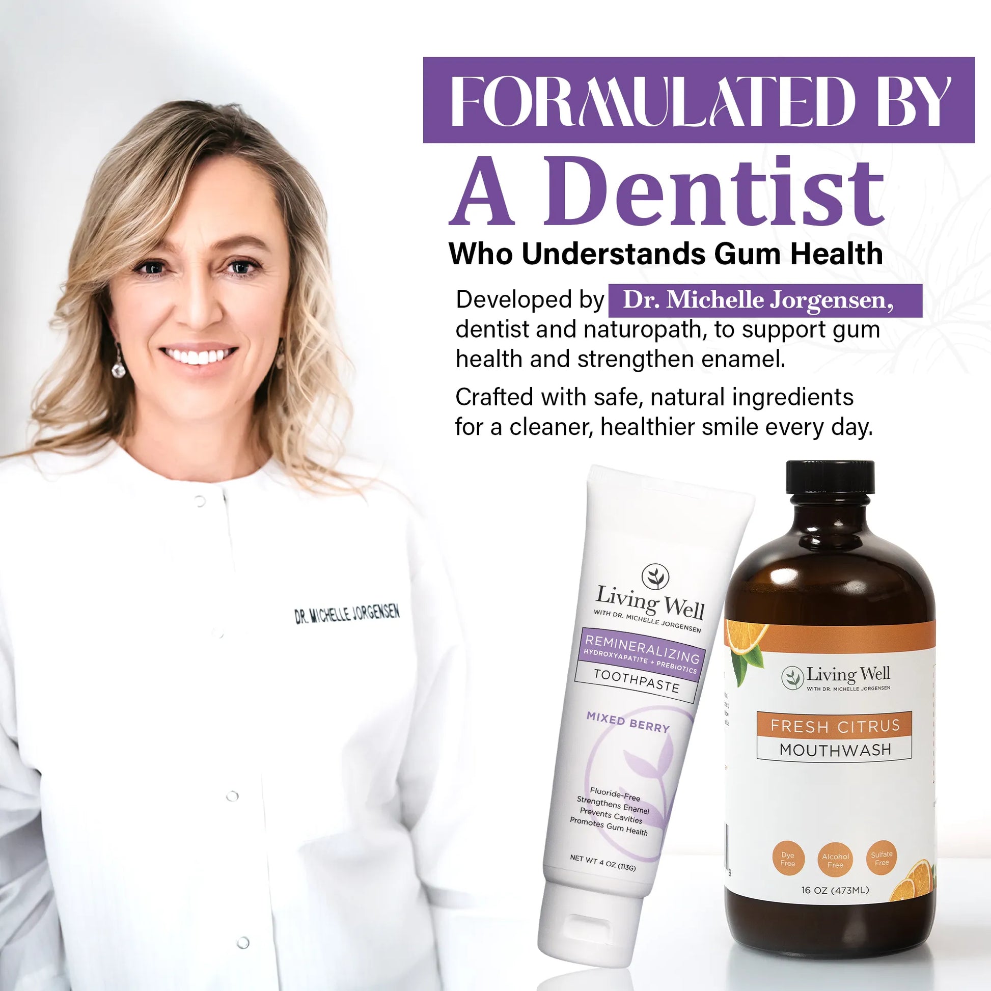 Kids Remineralizing Toothpaste + Citrus Mouthwash Bundle