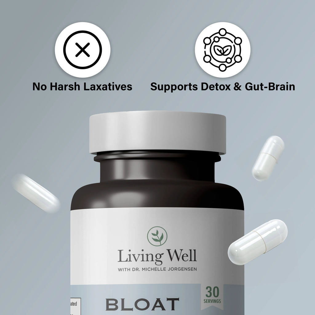 Bloat Relief gut health supplement usage instructions