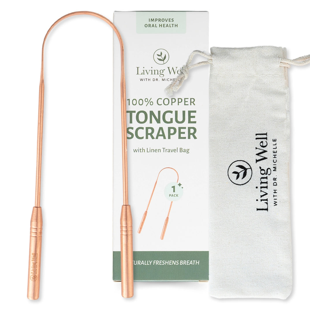 Copper Tongue Scraper