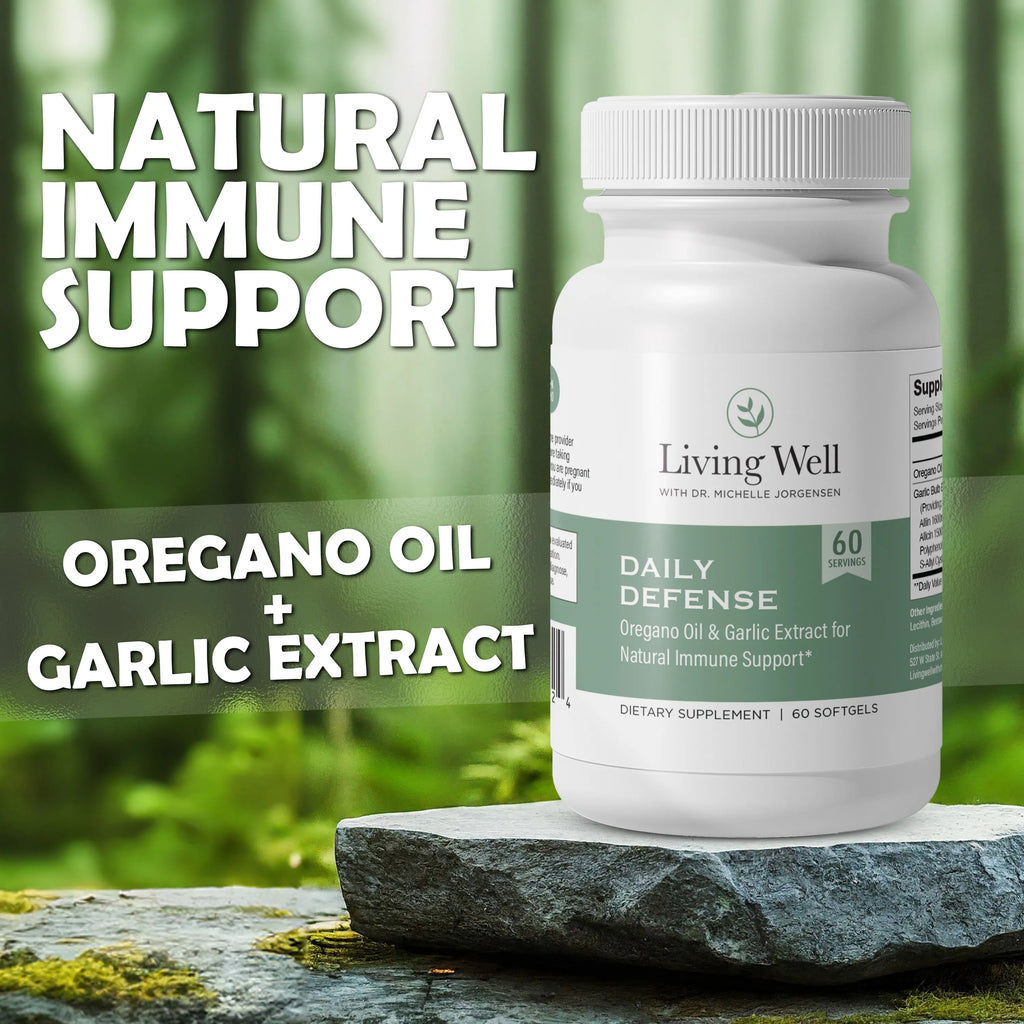 Daily Defense Oregano and Garlic Supplement