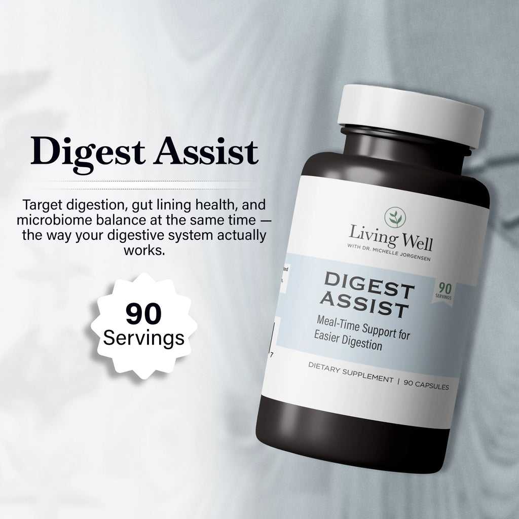 Digest Assist digestive enzyme supplement lifestyle