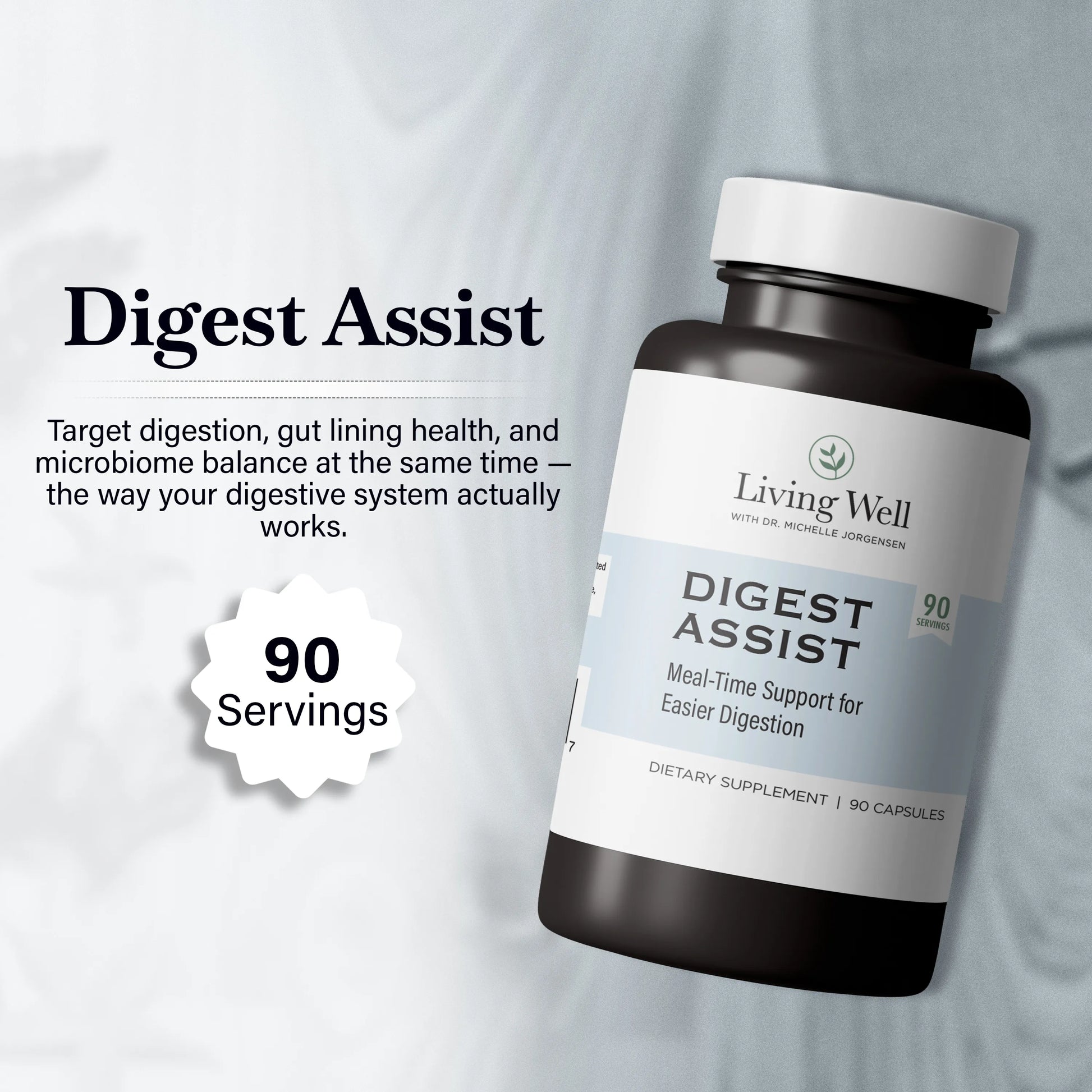 Digest Assist digestive enzyme supplement lifestyle
