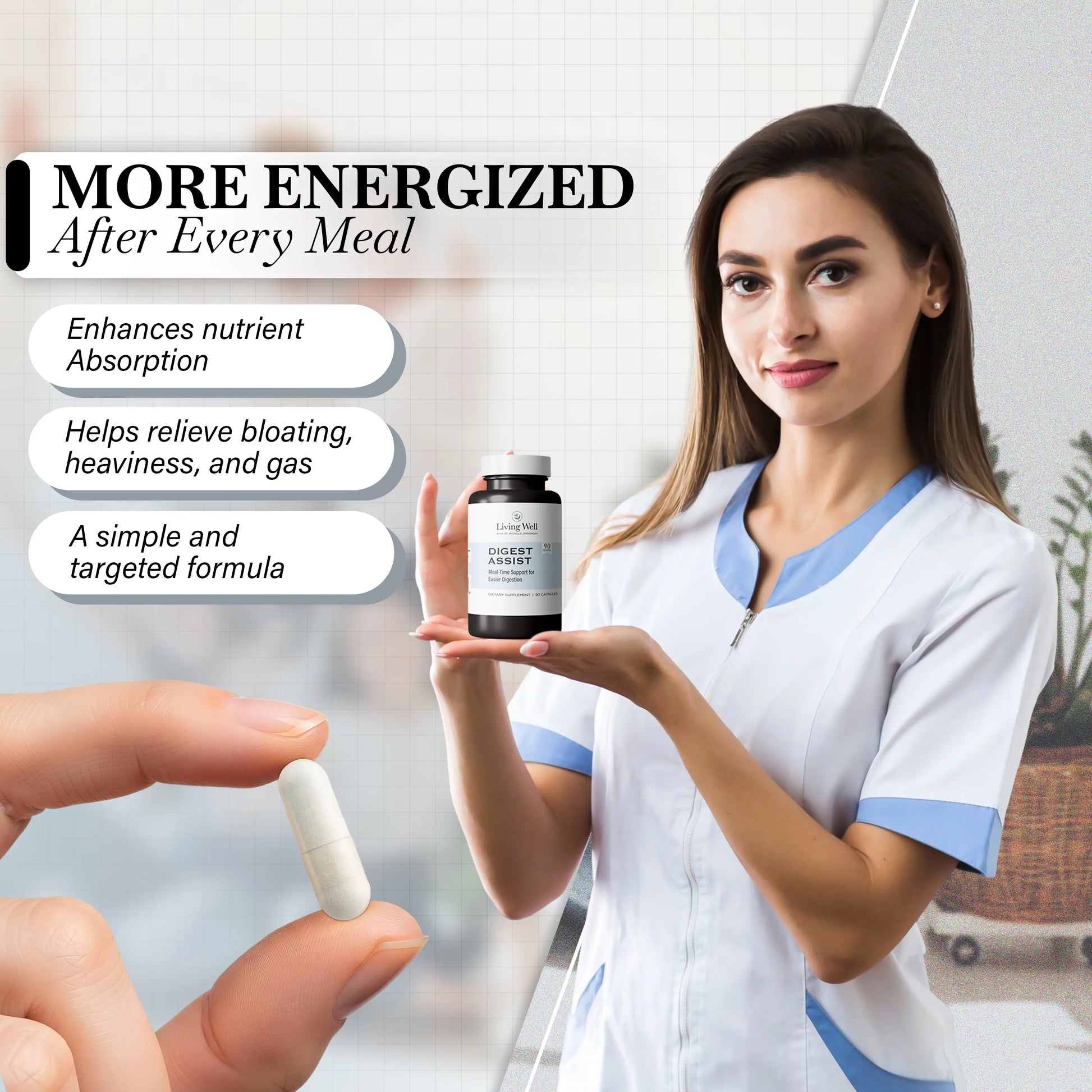 Digest Assist digestive enzyme supplement benefits