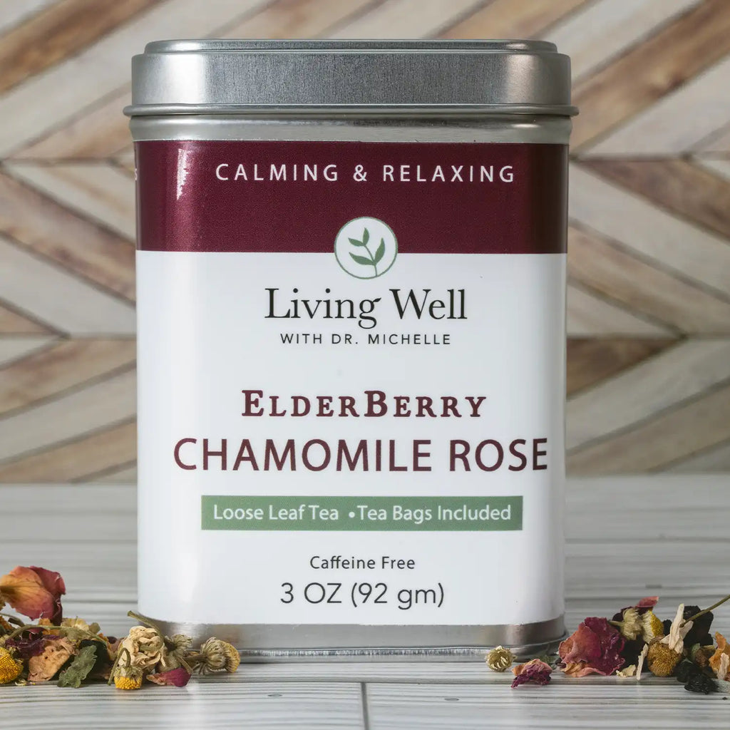 Elderberry Chamomile Rose Tea