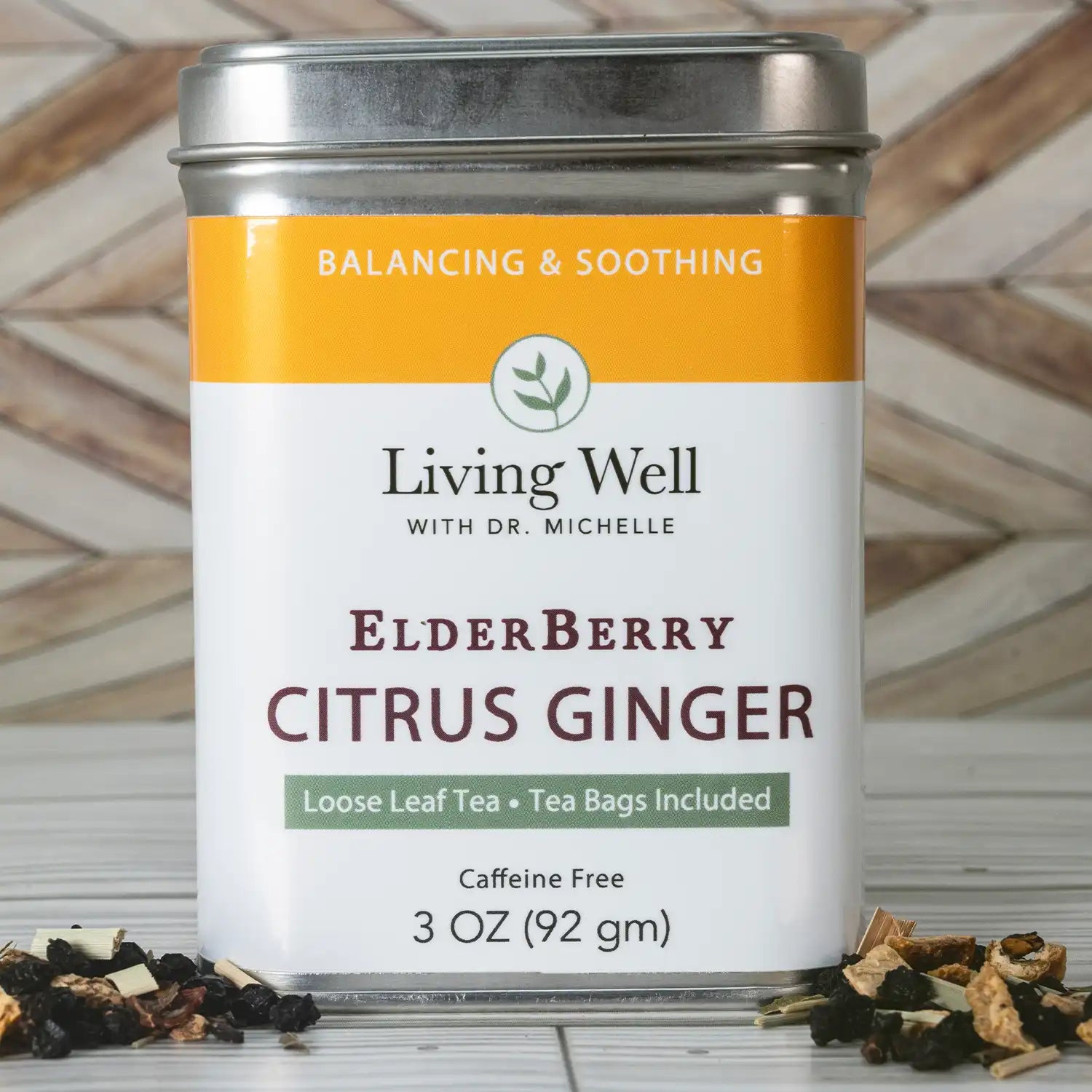 Elderberry Citrus Ginger Tea