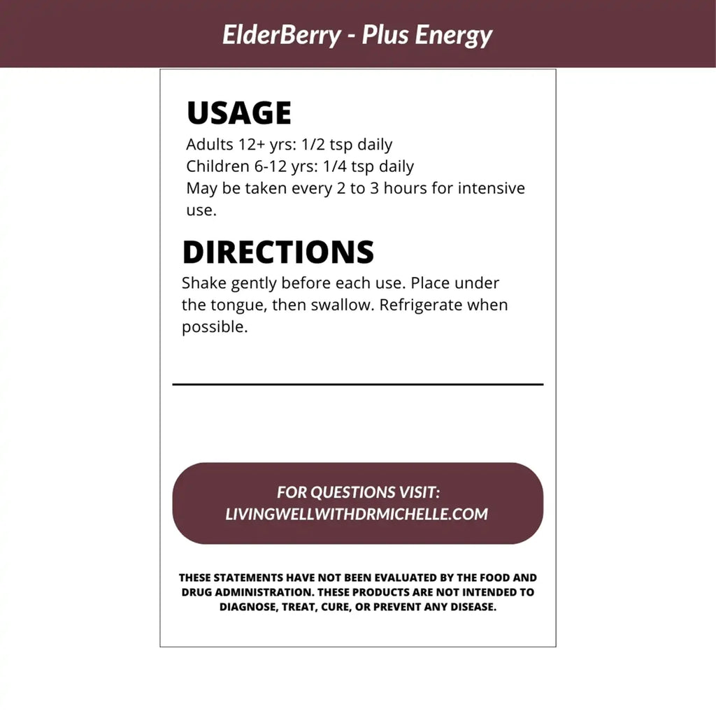 Elderberry Plus Energy