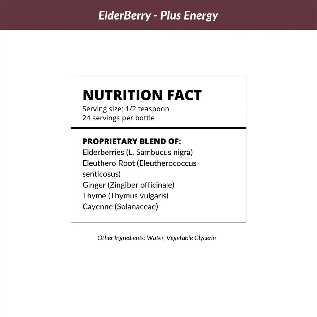 Elderberry Plus Energy