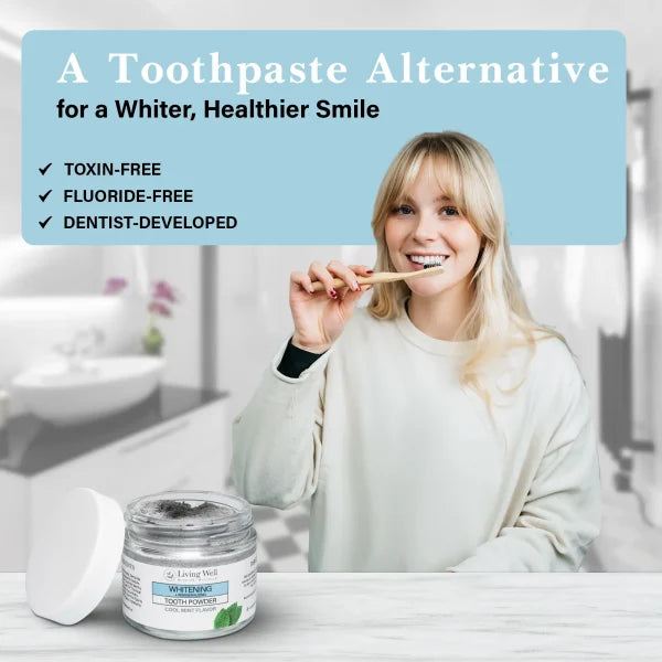 Whitening & Remineralizing Tooth Powder (Cool Mint)