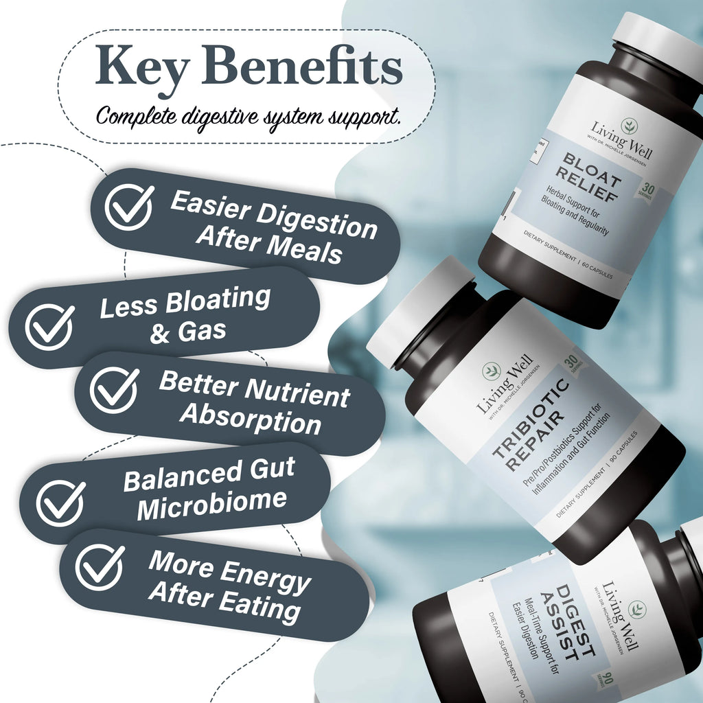 The Gut Reset Protocol gut health bundle ingredients