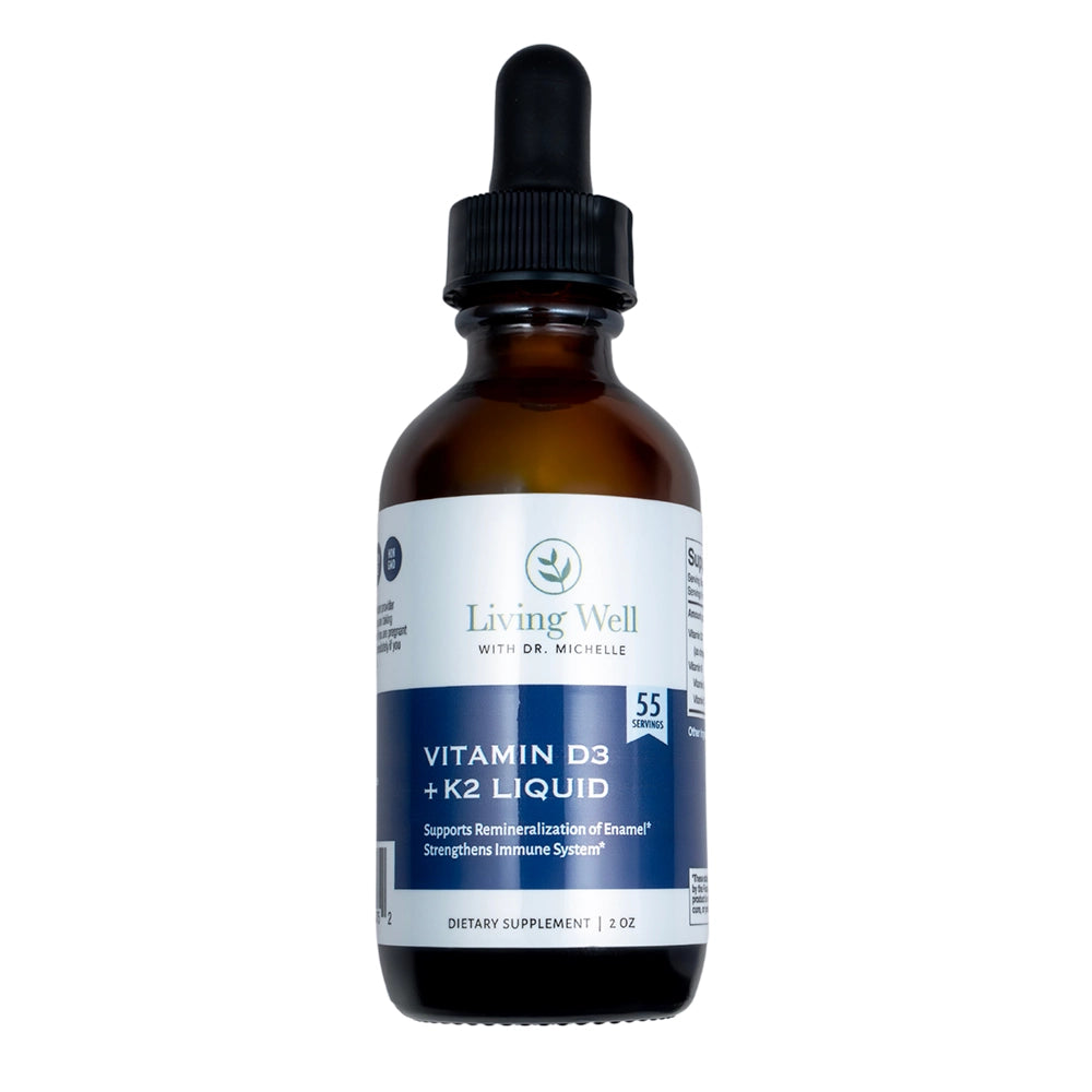 Liquid Vita D + Vita K | Enamel & Bone Support | Living Well