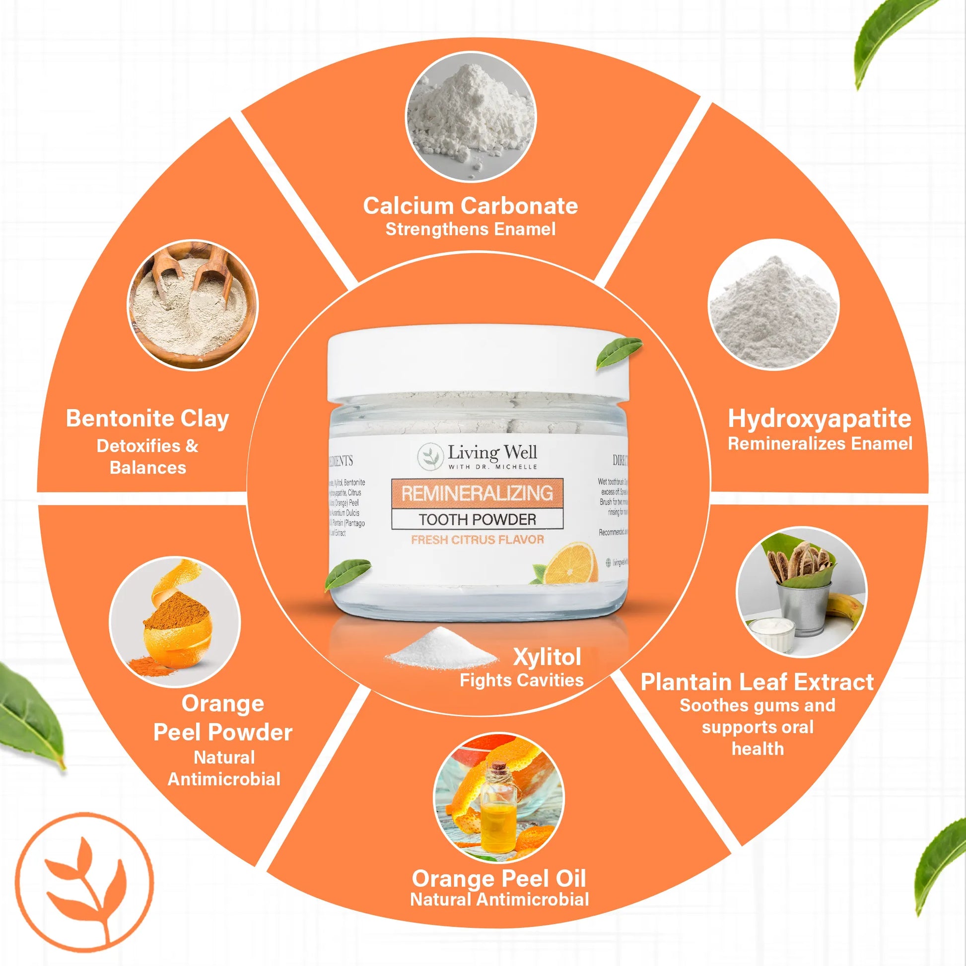 Kids Tooth Powder (Fresh Citrus)