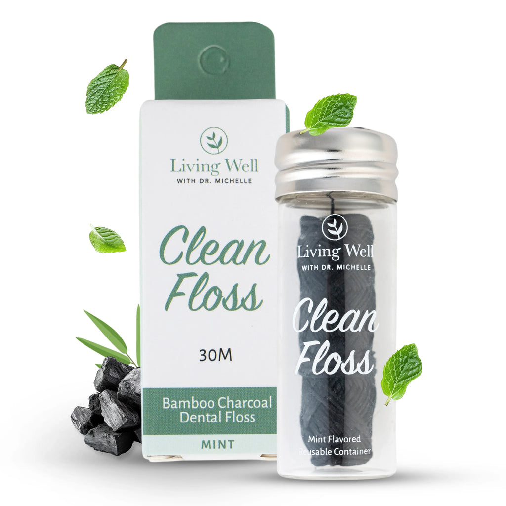 All Natural Bamboo Charcoal Dental Floss