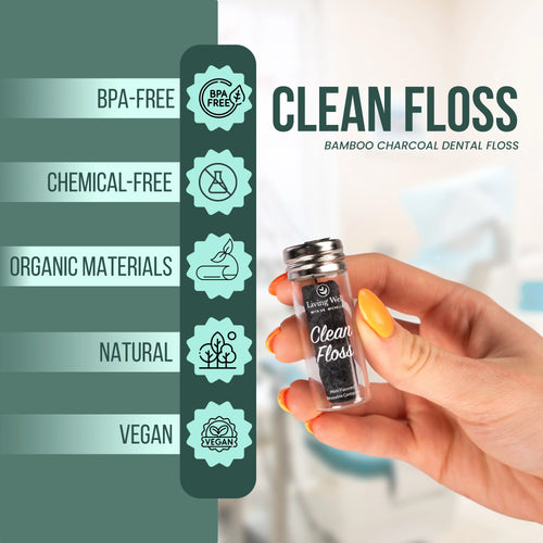 All Natural Bamboo Charcoal Dental Floss