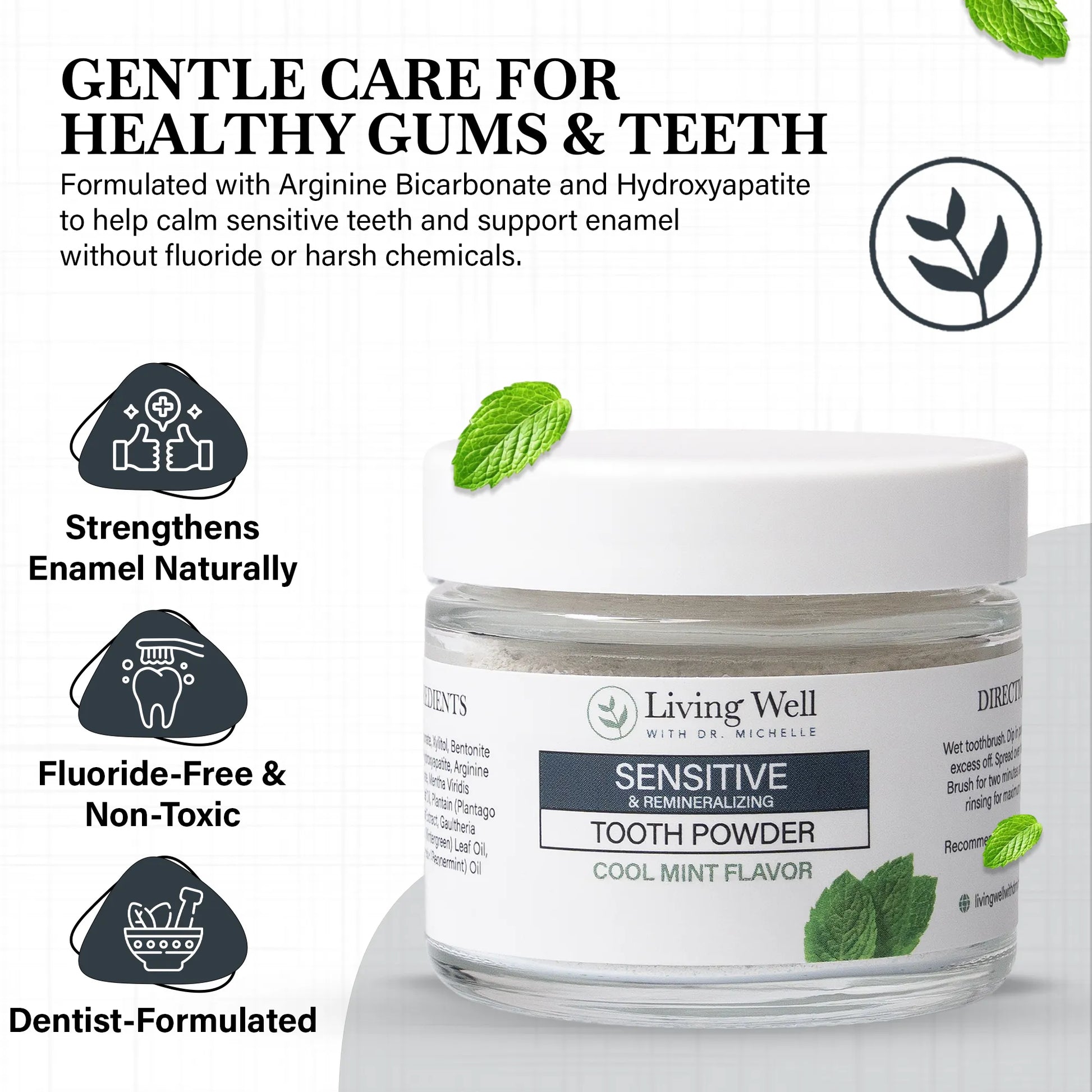Sensitive Remineralizing Tooth Powder