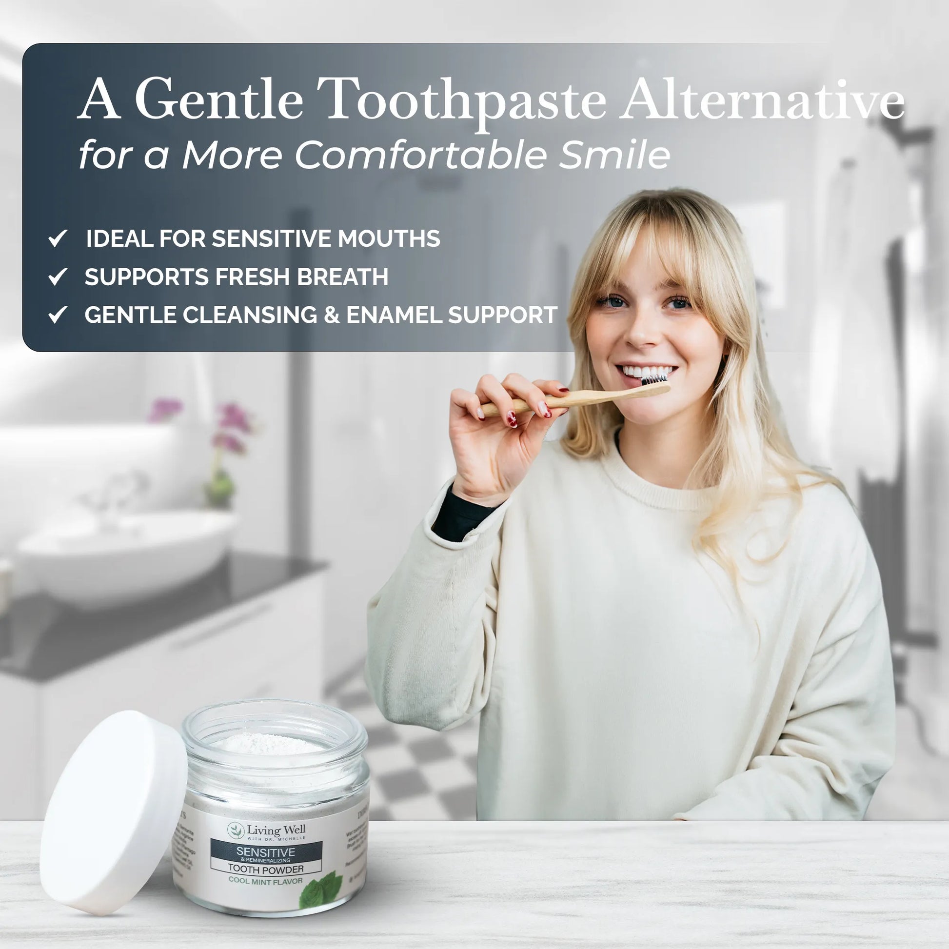 Sensitive Remineralizing Tooth Powder