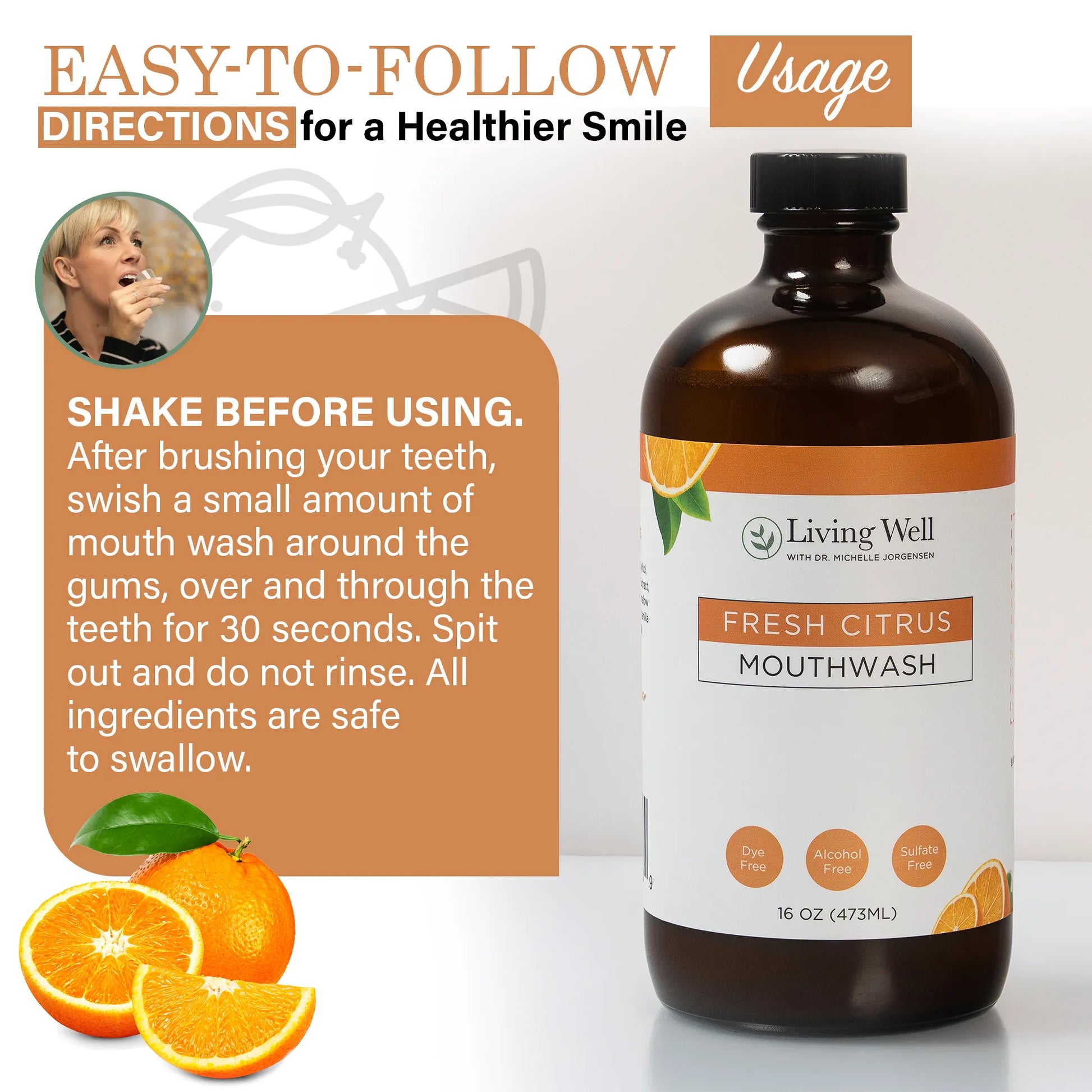 Remineralizing Mouthwash - Citrus