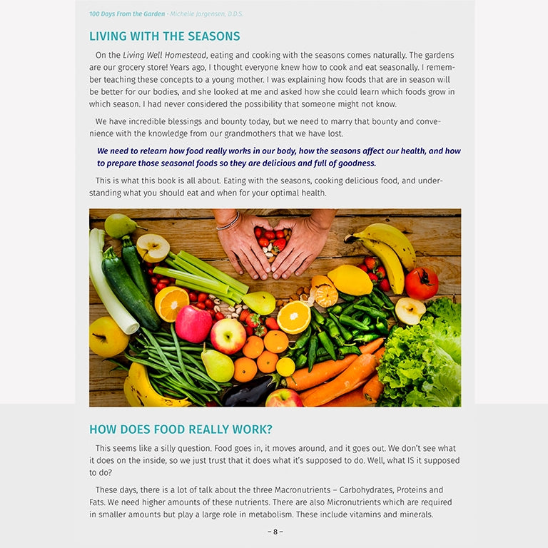 100 Days From the Garden Digital eBook (Download)