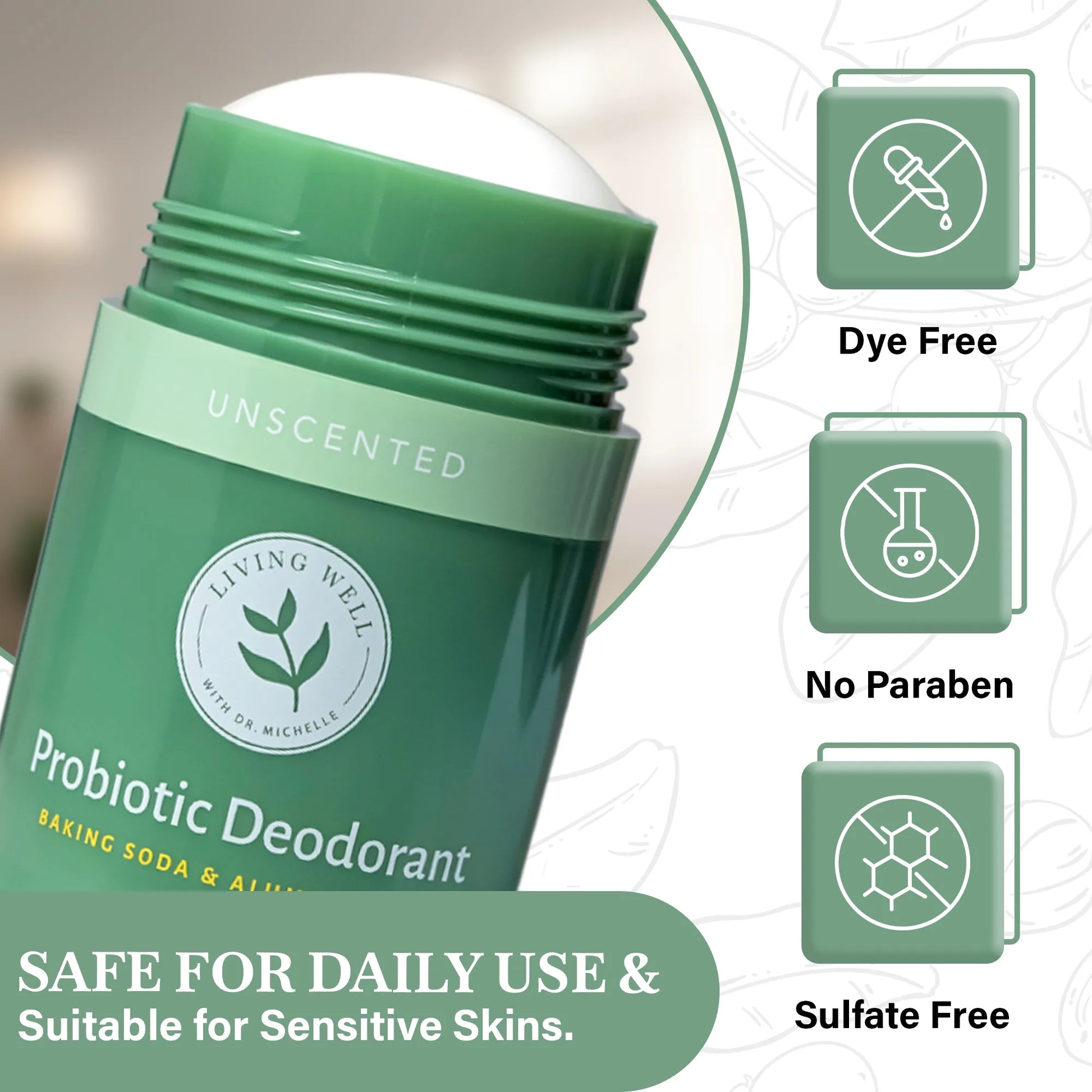Probiotic Deodorant Stick