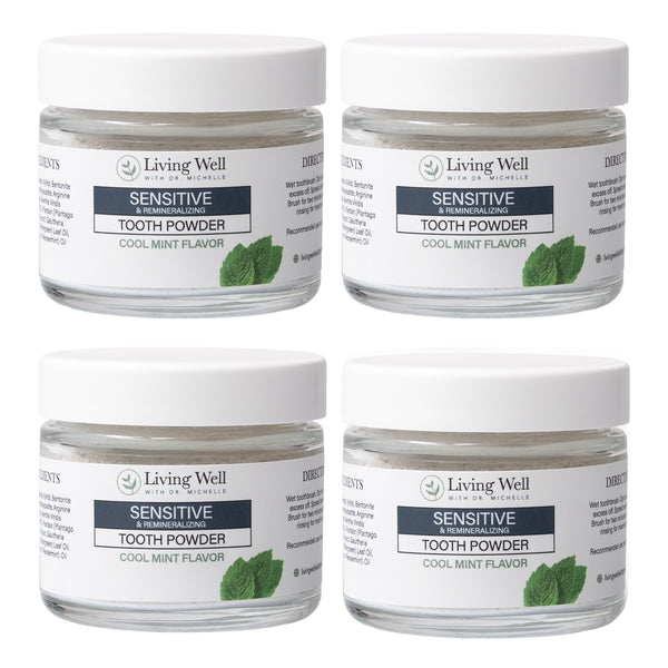 Sensitive Remineralizing Tooth Powder - 1 Year Supply - Living