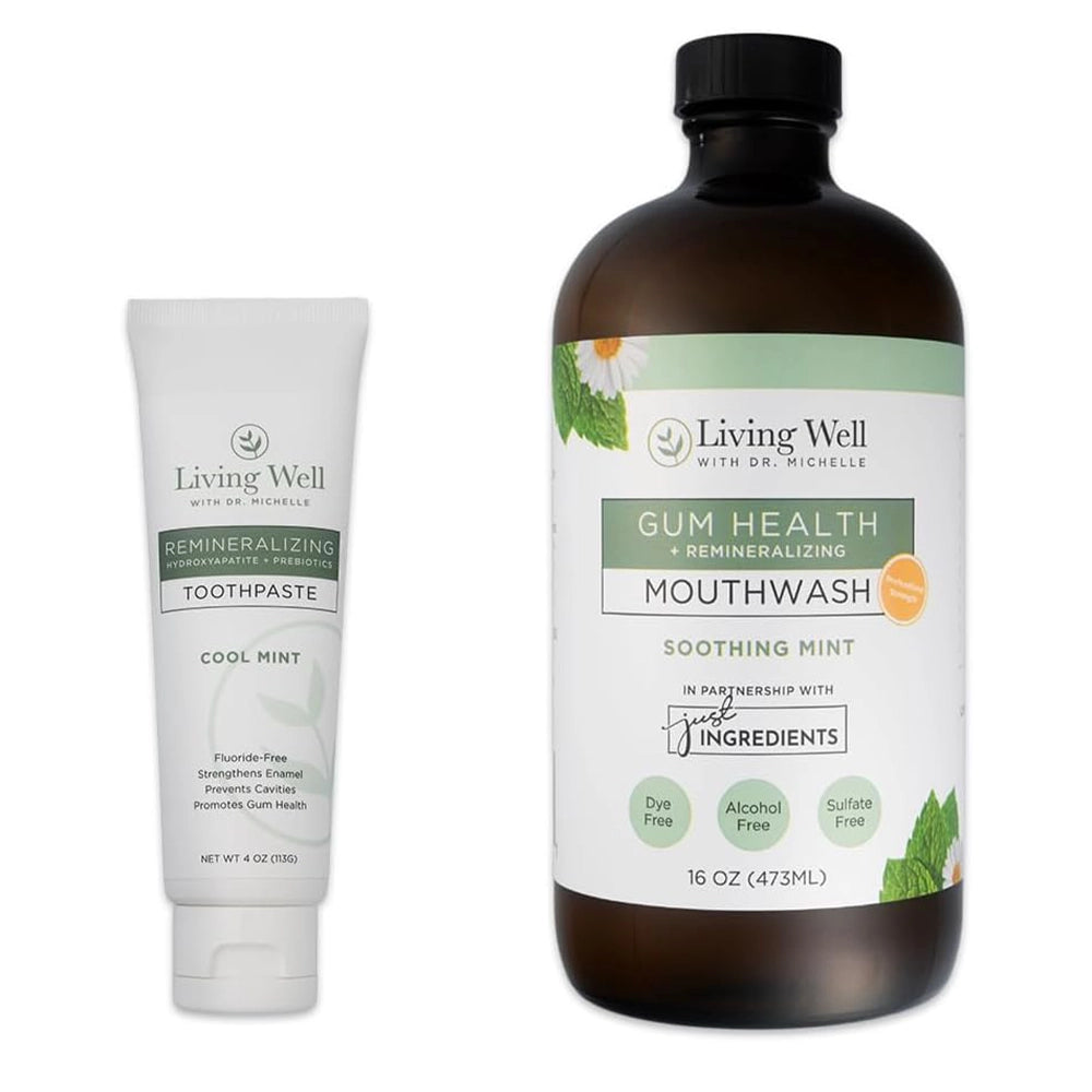 Remineralizing Toothpaste+ Gum Health Mouthwash Bundle