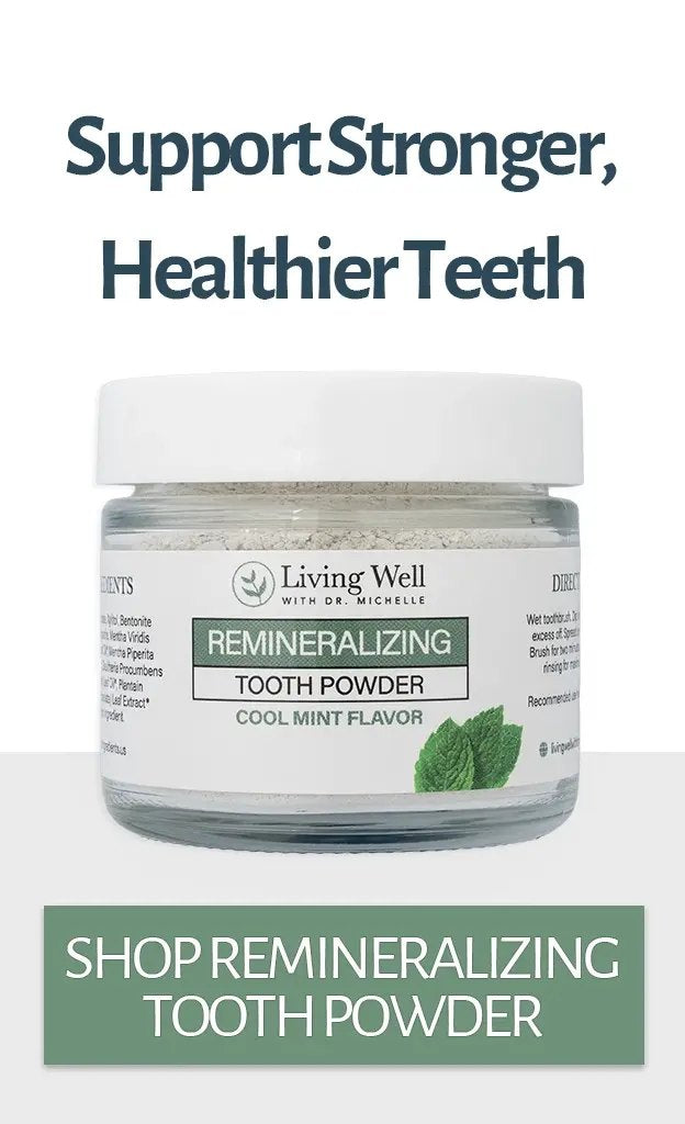 How to Use Tooth Powder | Living Well with Dr. Michelle