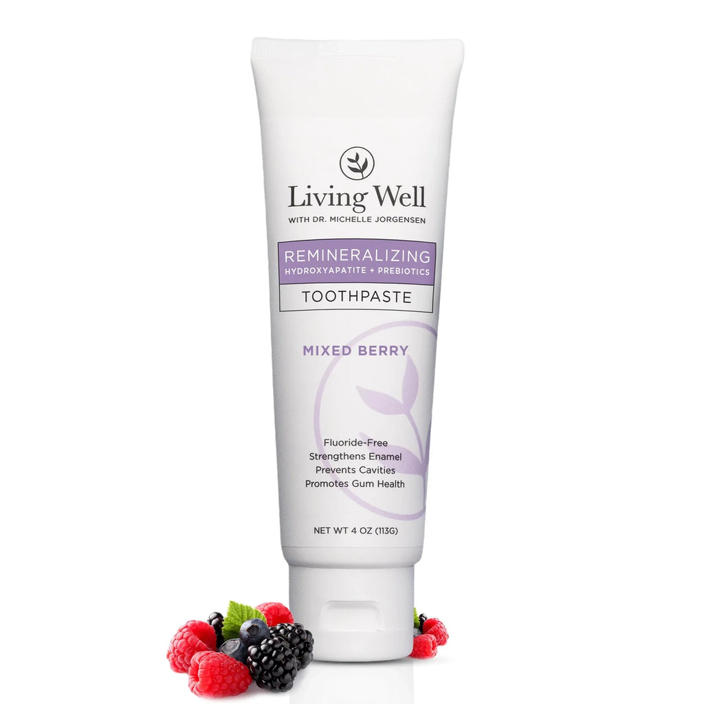 Kids Remineralizing Toothpaste – Mixed Berry with Hydroxyapatite + PROtektin™