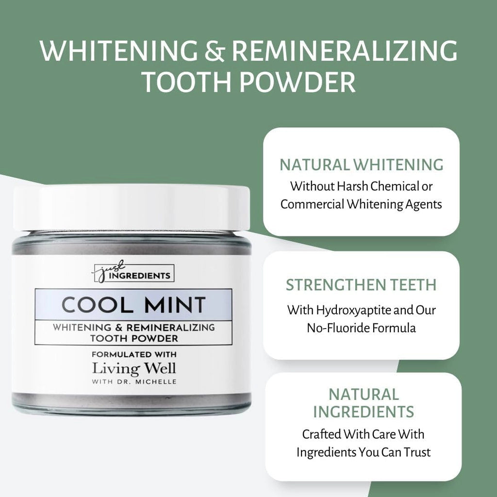 Whitening Remineralization Kit (Whitening Remineralizing Tooth Powder, Vita D + K, Tooth & Bone Formula)