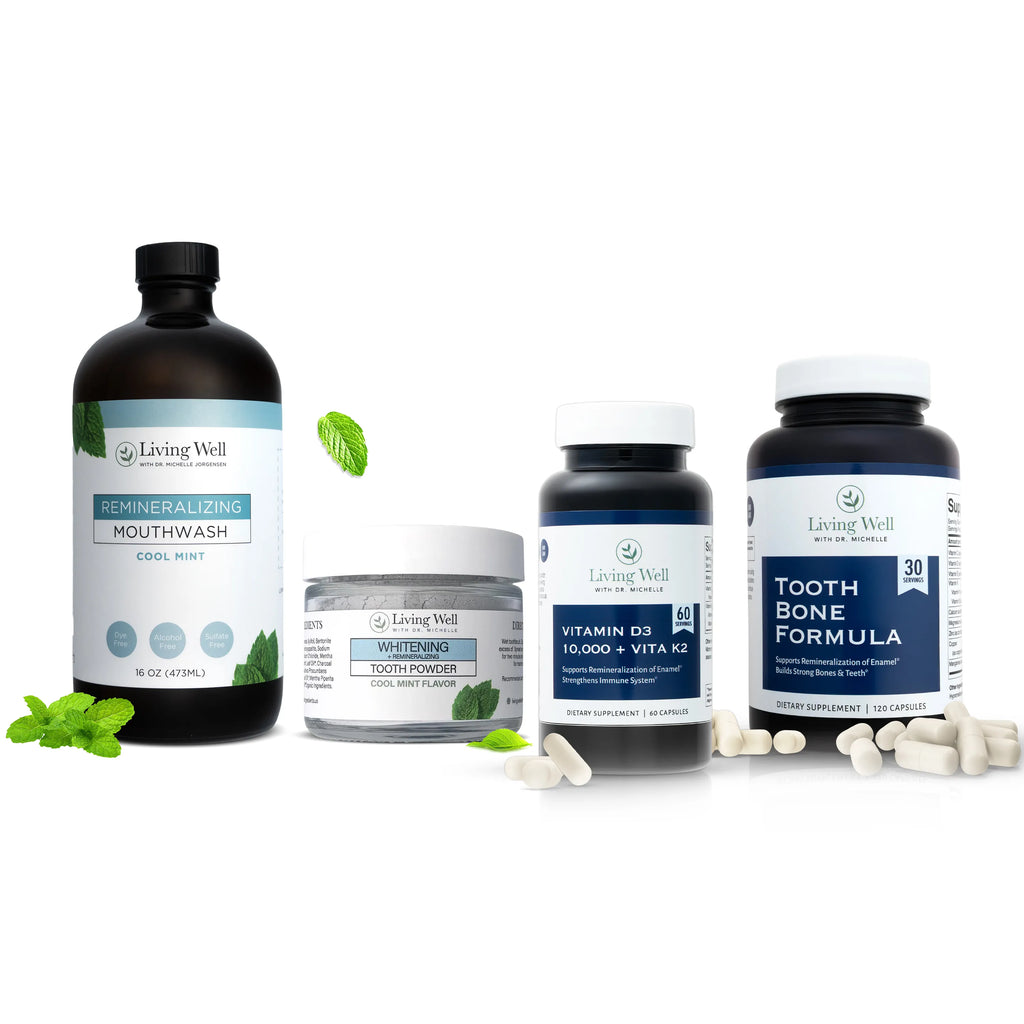 Complete Whitening and Remineralization Bundle by Living Well with Dr. Michelle