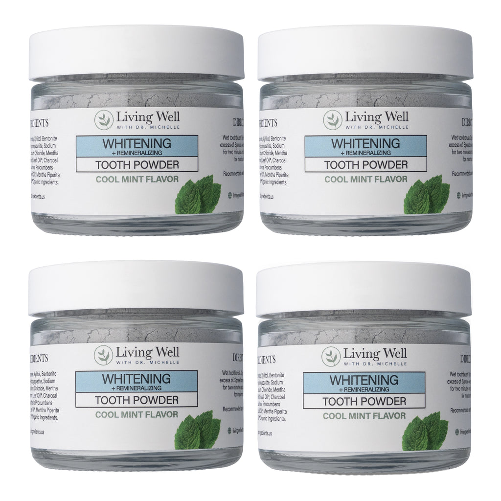 Whitening & Remineralizing Tooth Powder - 1 Year Supply