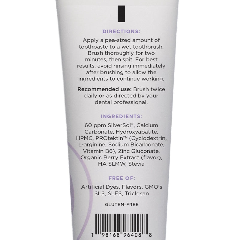 Kids Remineralizing Toothpaste – Mixed Berry with Hydroxyapatite + PROtektin™