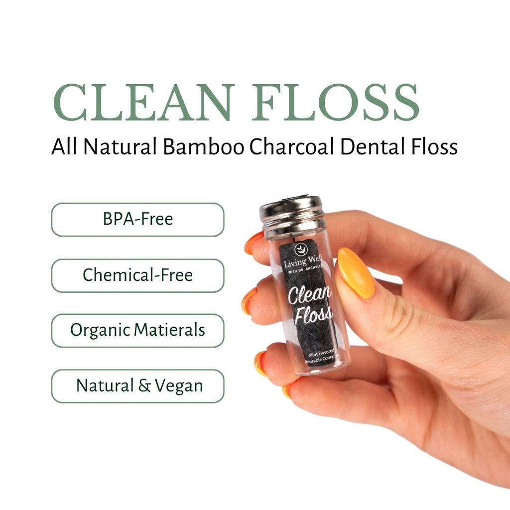 All Natural Bamboo Charcoal Dental Floss