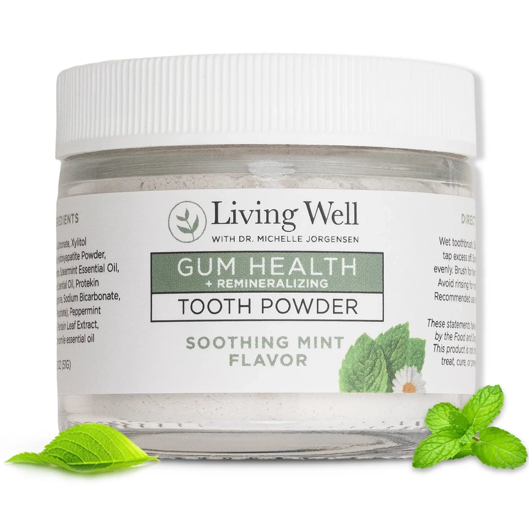 Professional Strength Tooth Powder | Gum Health | Living Well