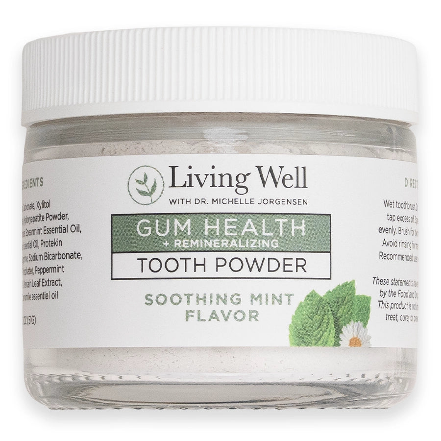 Professional Strength Gum Health Remineralizing Tooth Powder