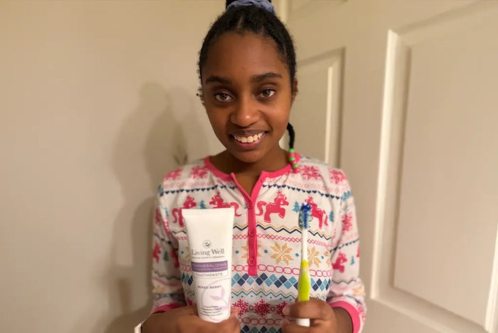 Kids Remineralizing Toothpaste photo shared with a Living Well review