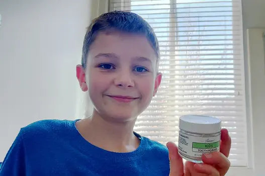 Kids Tooth Powder in Fresh Citrus