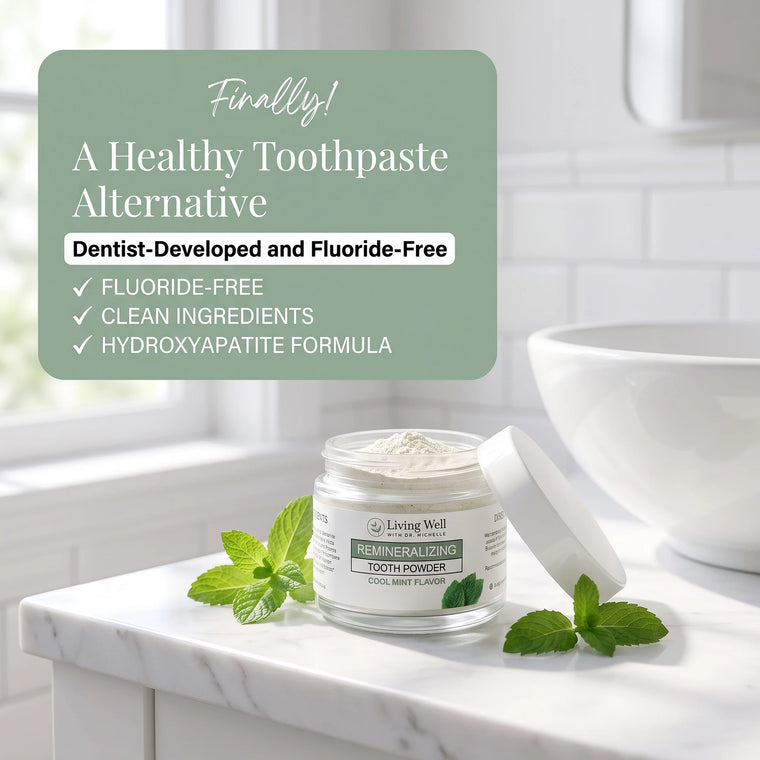 Remineralizing Tooth Powder as a toothpaste alternative