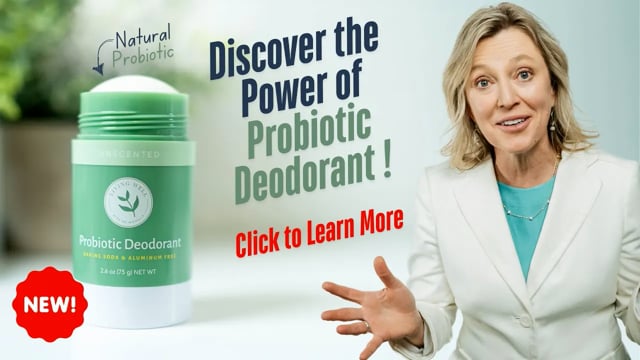 Probiotic Deodorant Stick - Living well with Dr. Michelle Jorgensen