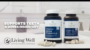 Tooth Remineralization Supplements (Vita D + K, Tooth & Bone Formula)