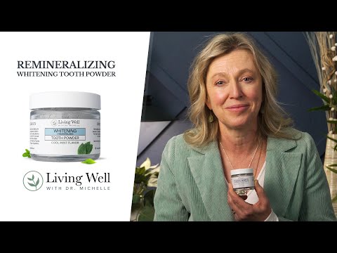 Whitening & Remineralizing Tooth Powder (Cool Mint)