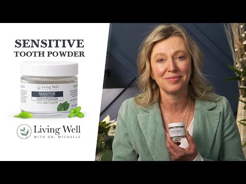 Sensitive Remineralizing Tooth Powder - Living well with Dr