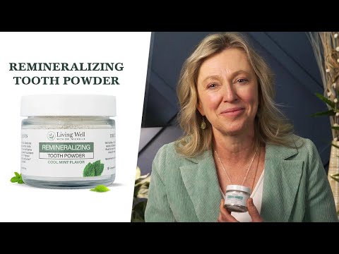 Remineralizing Tooth Powder + Gum Health Mouthwash | Living Well