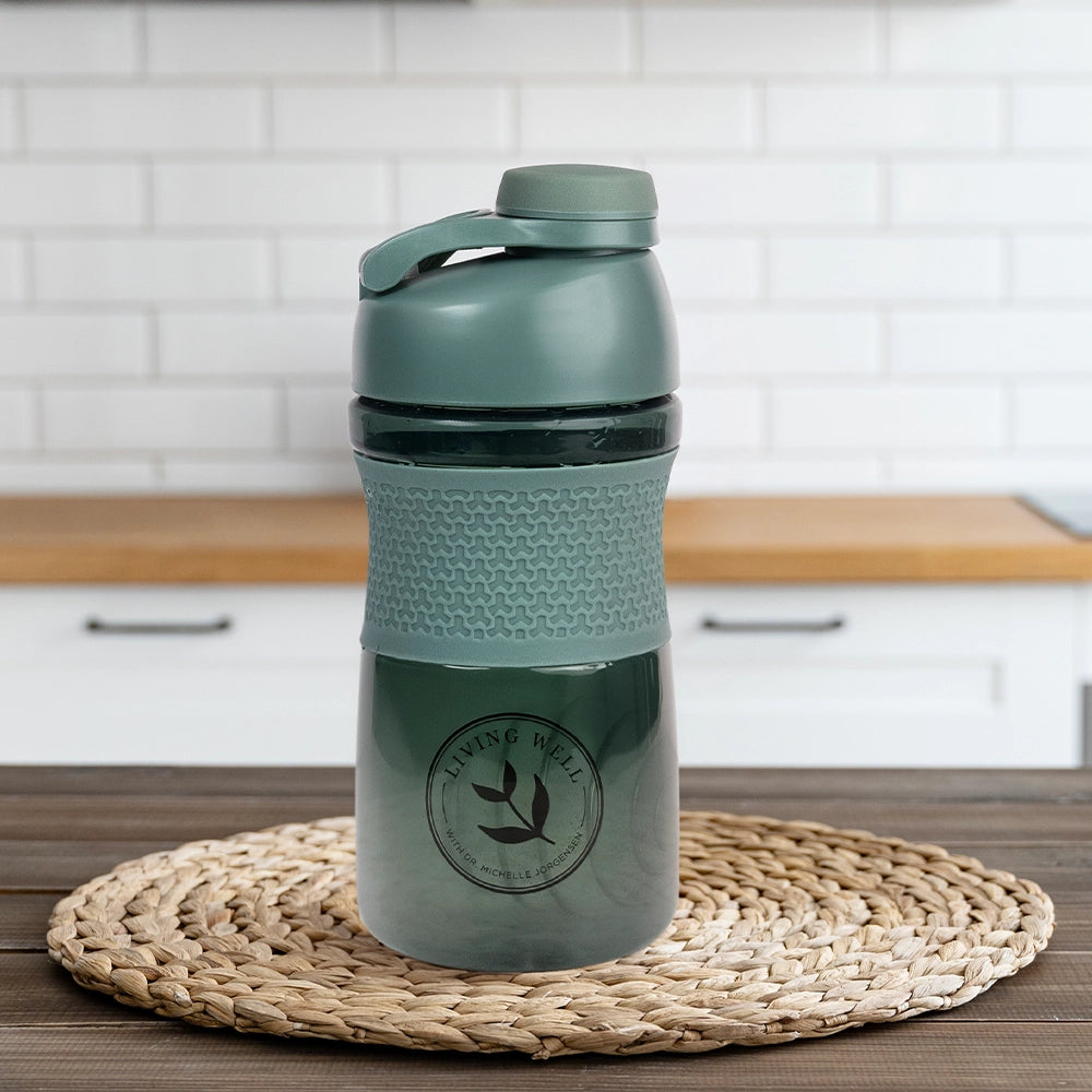 Living Well Shaker Bottle – 16.9oz