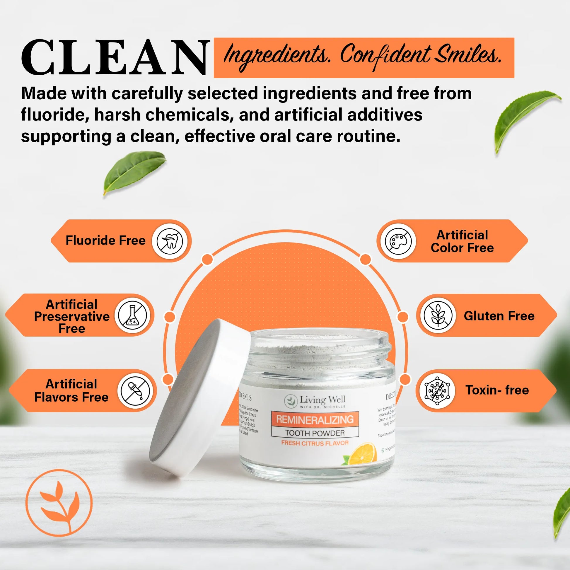 Kids Tooth Powder (Fresh Citrus)